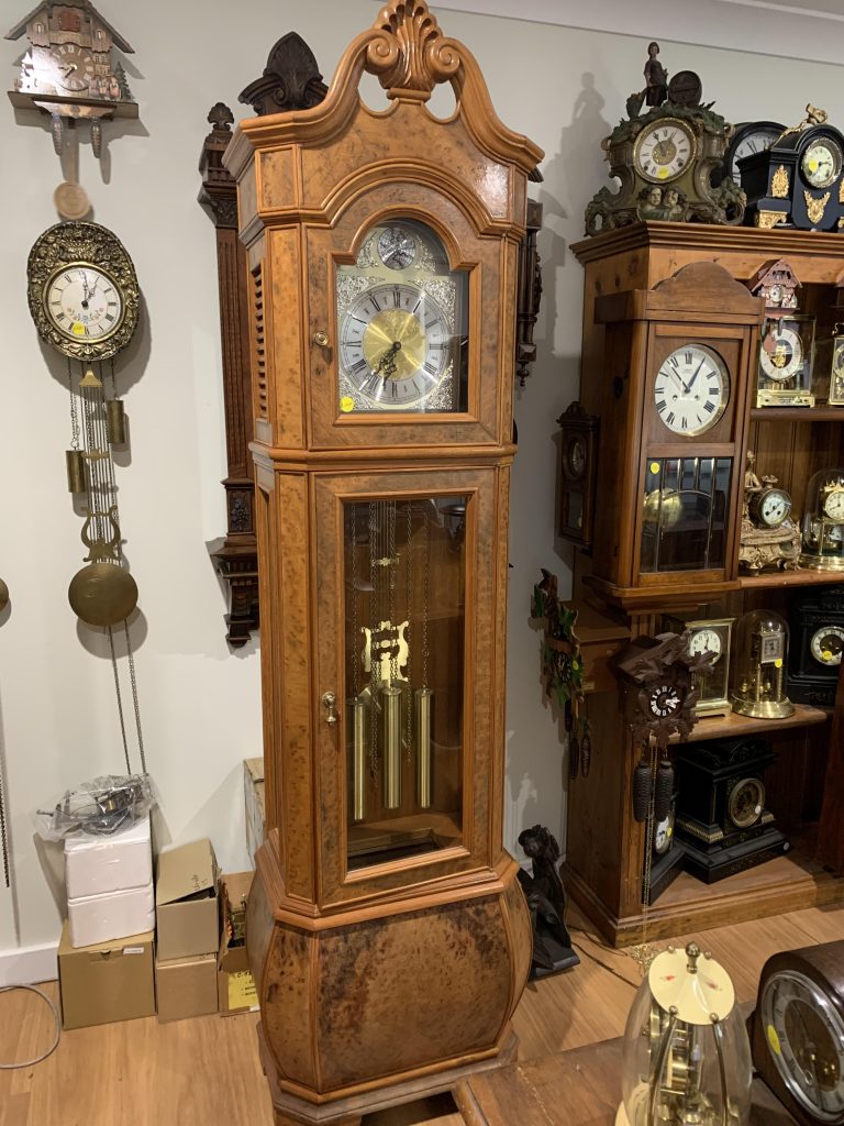 Westminster Chime “grandfather” Clock Sold Antique Clock Shop 5950